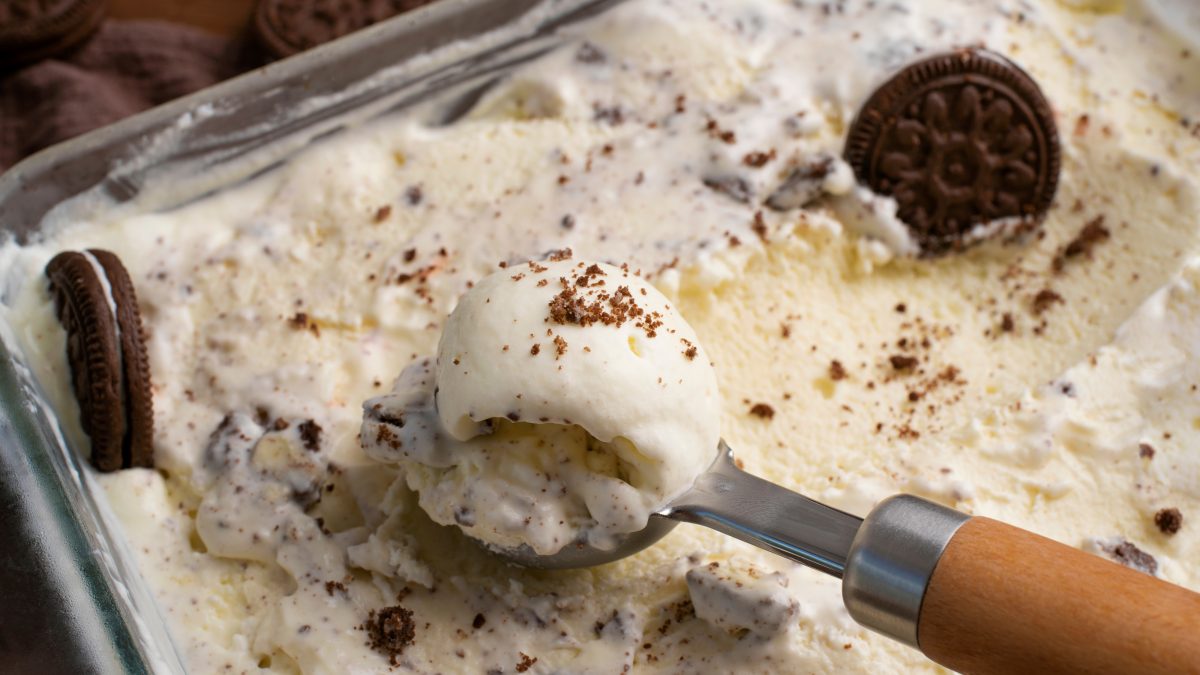 What is the best source of fat for ice cream?